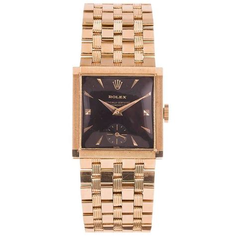 men gold rolex square face|Rolex gold watch 28mm.